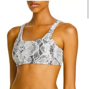ALO Yoga Snake Print Sports Bra
